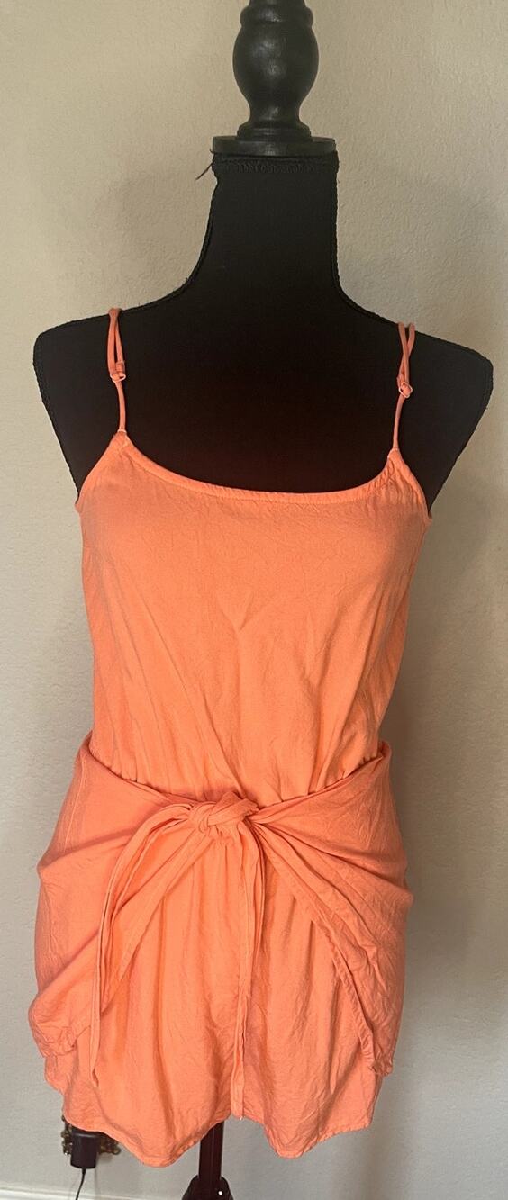 TAVIK Swimwear Louise Romper Coral Size SM
